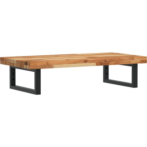 Maison Exclusive - Waschbeckenregal Wandmontage Stahl und Akazien (1/5)