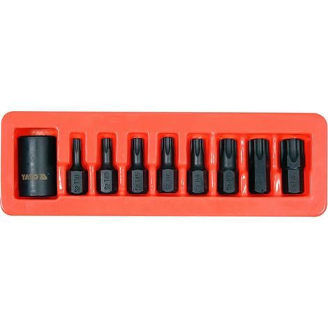 JUEGO DE LLAVES DE IMPACTO TORX DE 1/2" - YT-10664