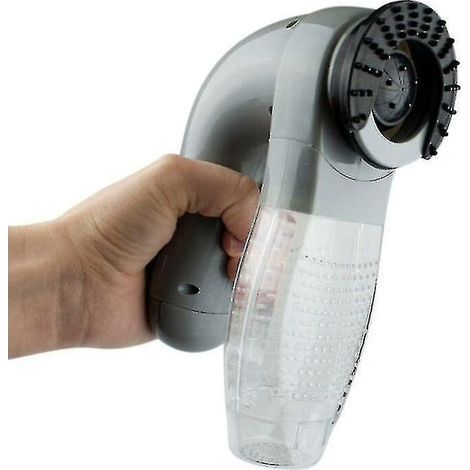 Cortapelos eléctrico para eliminar bolas de pelo, absorbente de pelo, masajeador, suministros de limpieza para mascotas, aspiradora portátil para mascotas (1/4)