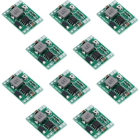 MP1584-EN Ultra Petit DC-DC 3A Module Abaisseur Réglable Convertisseur Buck Step-Down 24V à 12V 9V 5V 3V Puissance(10 Pièces) (1/5)