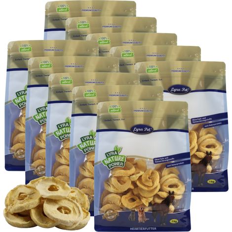 10 kg de pommes Lyra Pet® séchées