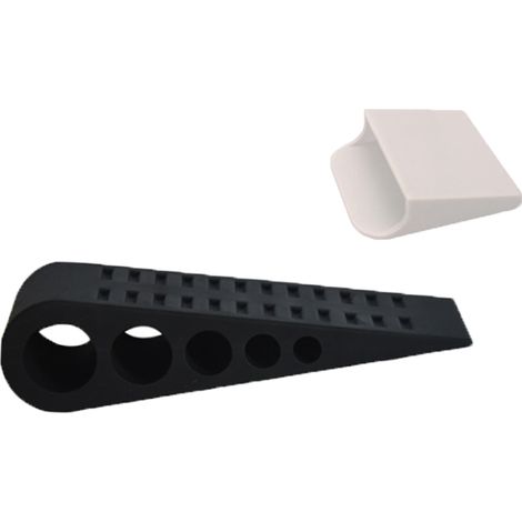 Arrêt Porte Sol Caoutchouc Antidérapant Durable, Stop Porte Toutes Surfaces (1/4)