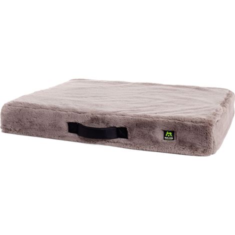 Maelson MemoFluff, grau - orthopädisches Hundebett, 80 cm (1/5)