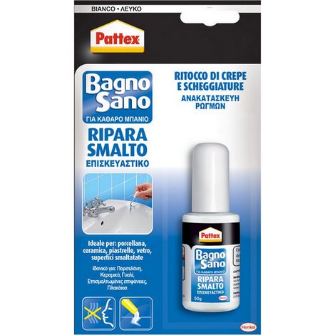 1PZ RIPARA SMALTO PATTEX BAGNO SANO  gr. 50