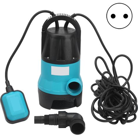 Pompe submersible automatique 550W, grand débit eaux claires et chargées, avec interrupteur à flotteur, CSP550DEU, prise AC230V (1/5)