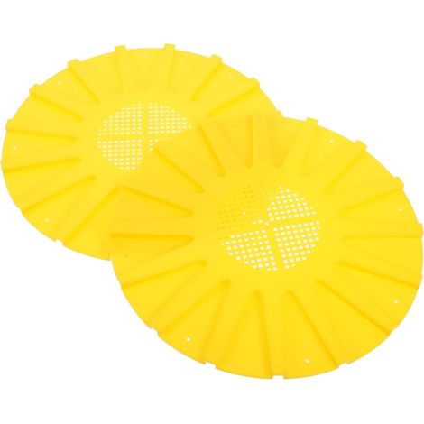 2pièces Disque De Sortie Pour Ruches Plastique Outils De Pour Abeilles Avec Canaux Accessoires Pour Apiculture Et Collecte De
