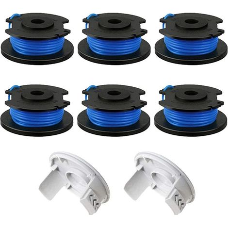 Bobine Fil Rechange Ryobi – Pour AC14RL3A, Ligne 1.65mm, 6 Bobines + 2 Caps (1/5)