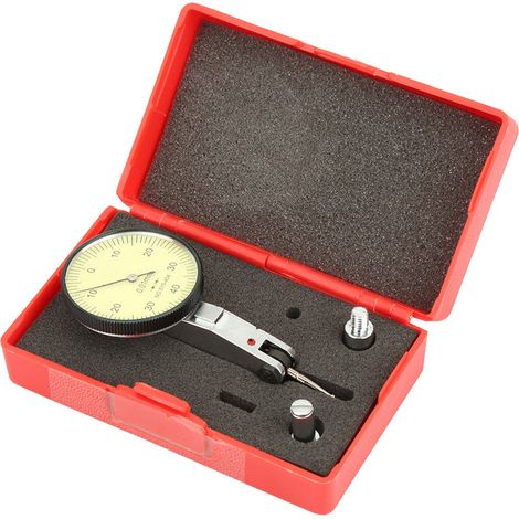 Indicateur de test à cadran en acier au tungstène de précision 38 mm, outil de mesure