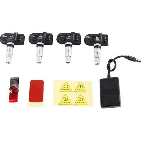 Capteur de Pression TPMS USB pour Android - Système de Surveillance de Pneus avec Capteur Interne (1/5)