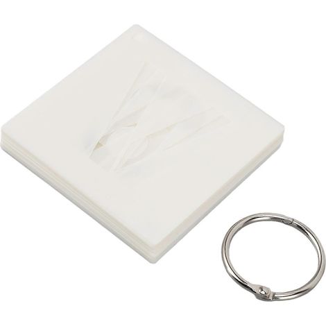 Ensemble de 36 pochoirs de 5 cm (2 pouces) comprenant des lettres et des chiffres, pour peinture à la bombe. Modèles réutilisables pour loisirs créatifs et arts plastiques, avec anneau métallique. (1/5)