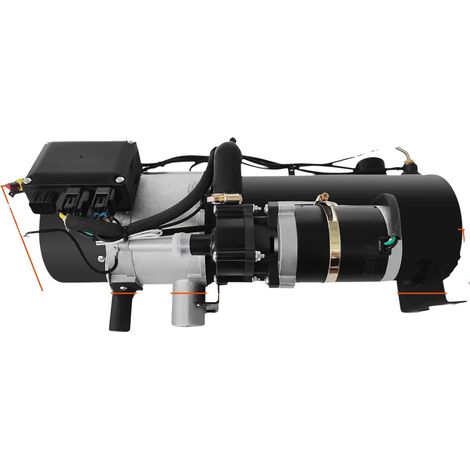 Chauffage au diesel, flux de chaleur de 10 kW, pompe à carburant économe en énergie, 24V (1/2)