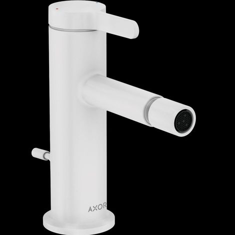 Miscelatore monocomando bidet con piletta - Finitura Bianco Opaco 48210700 (1/3)