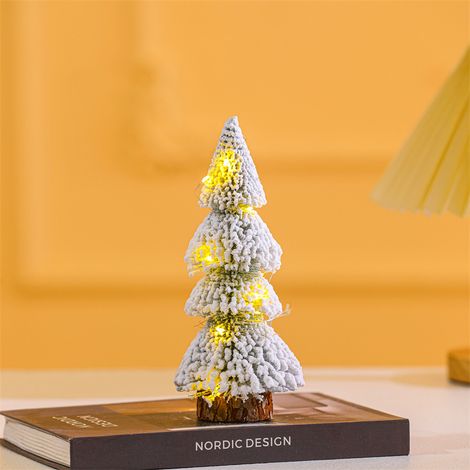 Sapin en feutre - Décoration de Noël de table - Mini-aiguilles de sapin (1/3)