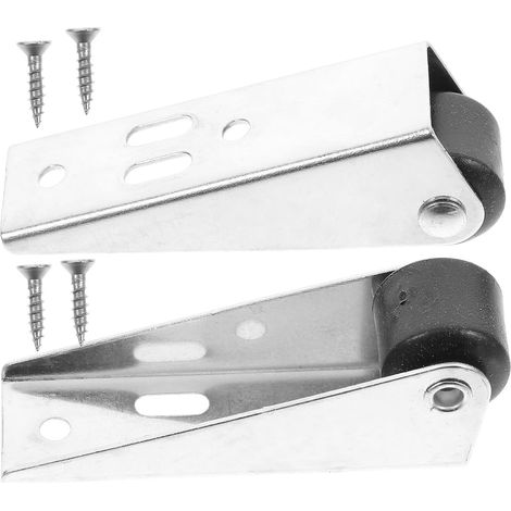 pour portes coulissantes Uonlytech lot de 2 poulie (1/5)