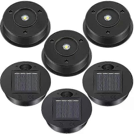 Stück Ersatz-Solarleuchten, 7 Lumen, LED-Solarpanel-Laternendeckel, geeignet für den Außenbereich zum Aufhängen - JXLGV (1/5)