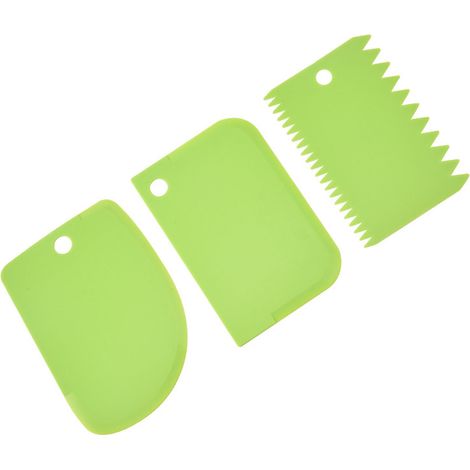 Racloir À Gâteau - Lisseur À Glacage En Plastique Rigide - Pour Décoration Pâtissière Professionnelle - 1 Pièce (1/5)