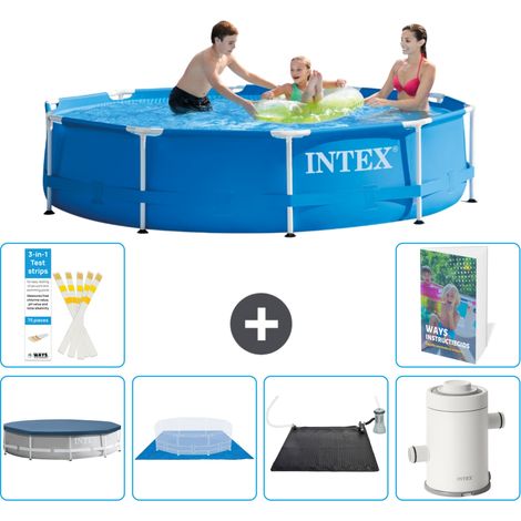 Frame Pool Rund - 305x76 cm - 7-teilig S92
