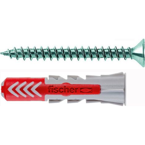 Fischer duopower 8s tassello nylon con vite da 8mm - 10pz (1/4)