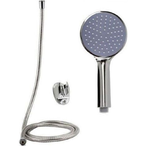 Kit Douchette Ronde Bain Avec Support 1.8 M 69096 (1/2)