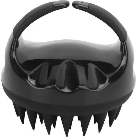 Brosse de massage pour le toilettage des animaux de compagnie, brosse de bain douce pour chats, élimine le sous-poil mort et les poils emmêlés pour chiens et chats (1/5)