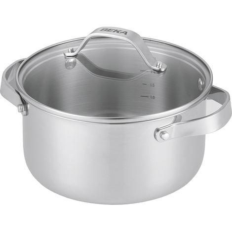 Beka 101032 Schmortopf Inox 20 cm langlebig und ergonomisch (1/4)