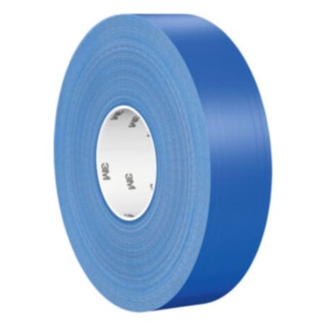 Superior Mark Bodenmarkierungsband Extra Stark – Zweifarbig Blau/Weiß, 50 Mm X 30 M, Für Gabelstapler, Industriequalität, Rückstandsfrei Entfernbar