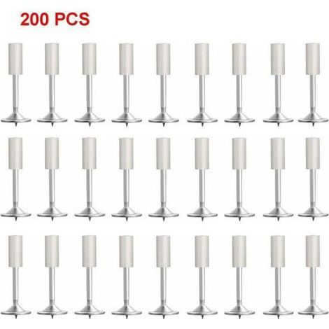 200Pcs Cloueur Beton,Pistolet à Clou,Round Nails pour Steel Cloueur Beton - 7.3mm- L'outil Parfait pour Tous Vos Projets de Fixation (1/5)