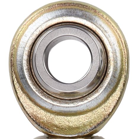 2 rótulas de aguja de 1/2″ x 1/2‑20 con rosca izquierda, universales macho para vehículos y motocicletas.