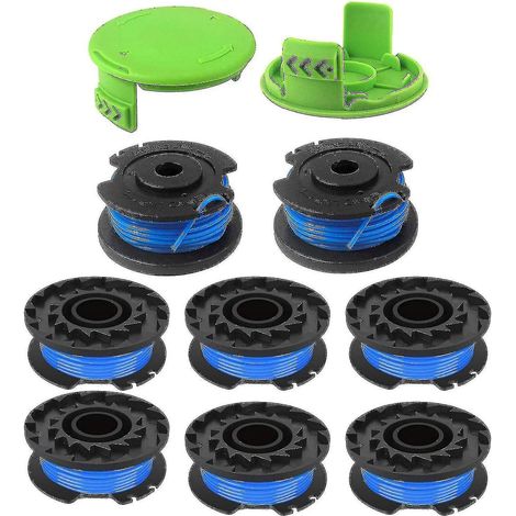 Bobine de fil de coupe-bordures Greenworks 24v 40v 80v (8 bobines, 2 capuchons) (1/5)