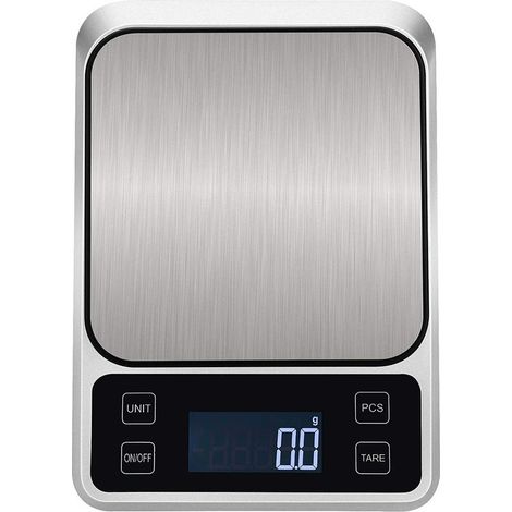Balance De Cuisine NuméRique 5kg/0.1g Haute PréCision Balance à Viande Multifonction Balance (Piles Incluses) (1/5)