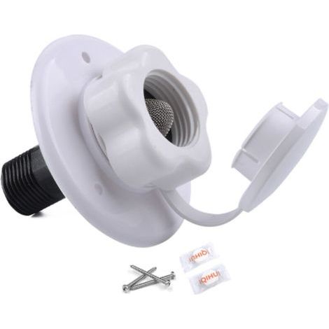 Accessories for motorhomes, modified car water tank, non-return valve (white) (1/4)