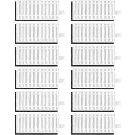 Paquete de 12 filtros HEPA de repuesto para la aspiradora robot Lefant M3 - Accesorios y filtros lavables (1/5)
