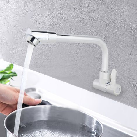 Küchenarmatur mit gefiltertem Wasser, Edelstahl-Mischbatterie, Trinkwasserarmatur, Spültischarmatur G1/2 (C) (1/5)