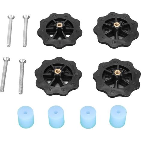 [NIE BENUTZT]3D-Drucker mit hoher Härte: Mutter Ausgezeichnete gute Materialstabilität zum Finish 5 Plus, ANET A8, WANHAO D9, PRUSA I3 Plus, Vibrationsreduzierung (Blauschwarz)