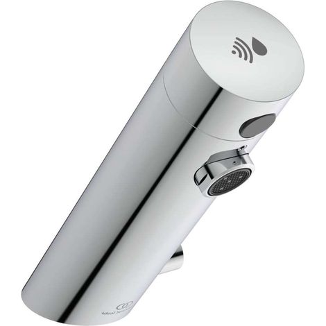Ideal Standard Grifo lavabo Sensorflow con mezcla Salida 120mm Alimentación Cromado, A7558AA (1/4)
