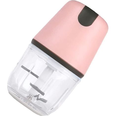 Broyeur à glace électrique, machine à granita, broyeur à glace pour desserts et smoothies, pour la cuisine, les pâtisseries et les boutiques (rose) (1/5)