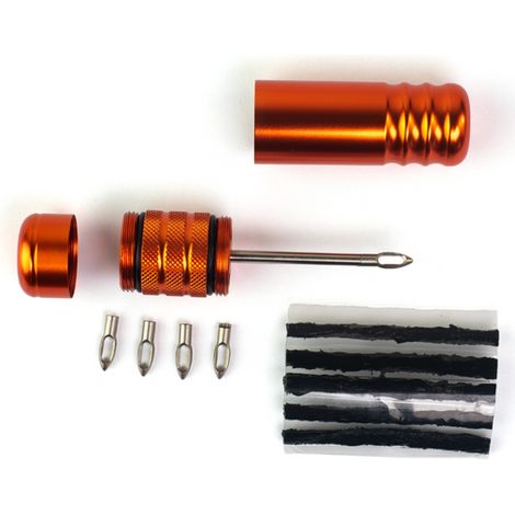 Trezado - Herramienta para reparar neumáticos de bicicleta con puntas metálicas (1/5)