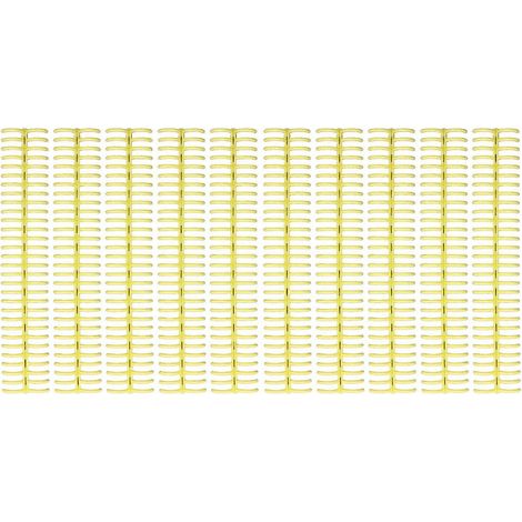 Reliure à 10 peignes pour 150 pages, 30 anneaux, peignes en plastique, ouverture et fermeture faciles, marge supplémentaire de 19 mm (1/4)