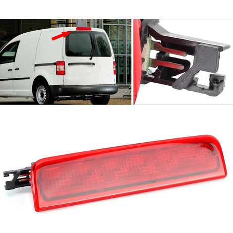Feu Stop LED Arrière Troisième Feu de Frein 2K0945087C Compatible Caddy III Kasten 2KA (1/3)
