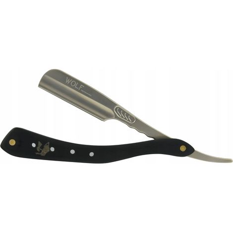 Juego de afeitado de barba con cuchilla + estuche para peluquería y barbería Premi (1/5)
