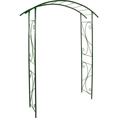 Arche tube rond20 pont vert sapin 148x40x207 cm (1/2)