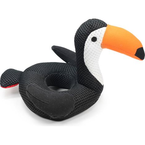 Schwebendes Netzstoffspiel mit Soundeffekt Tucano für Hunde