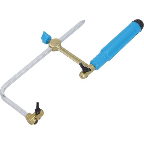 Kit de scie à chantourner à coupe rapide 70 mm, scie à main pour bois avec 8 lames pour métal, bois et plastique, travaux de bricolage (1/5)