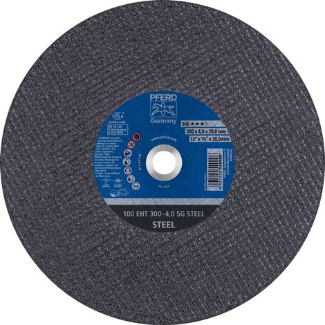 PFERD TOOLS Trennscheibe Trennschleifer EHT 300x4,0x20mm SG STEEL für Stahl (100 m/s) 20 Stk (1/5)