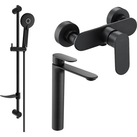 Mexen Milo DF40 set doccia, nero - 71314DF40-70 (1/4)