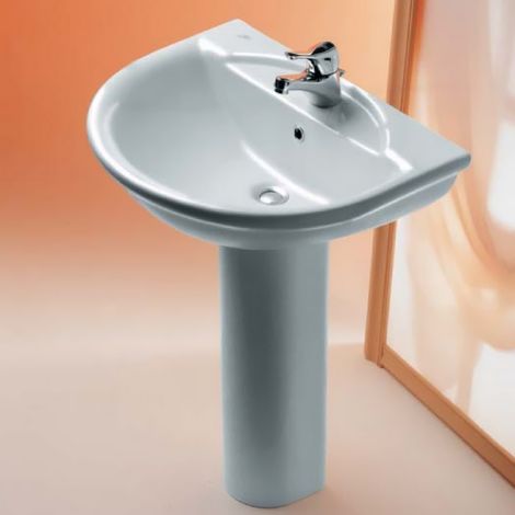 IDEAL STANDARD Esedra lavabo 1 foro 68x52 bianco europeo codice prod: G906801 (1/2)