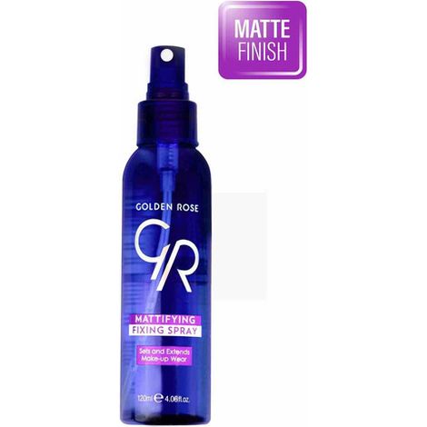 Spray fissante opacizzante rosa dorata 120 ml