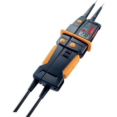 Testeur de tension à 2 pôles testo 750-3 CAT IV 600 V, CAT III 1000 V LED, LCD W280631 (1/10)
