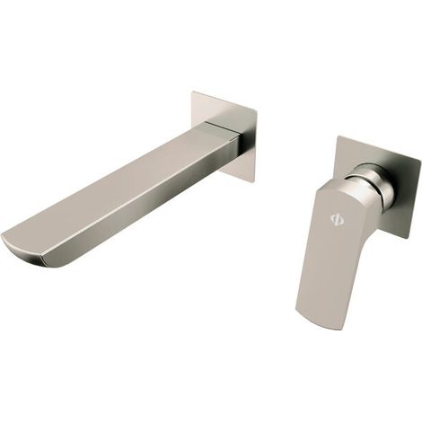 Grifo serie Marriot para lavabo empotrable Níquel (1/5)