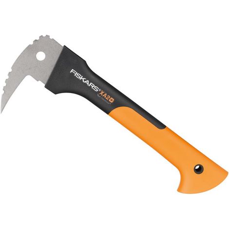Fiskars WoodXpert Hand Axe (Sappie XA2) – 37 cm, Steel and Plastic, Black and Orange Gardening Tool